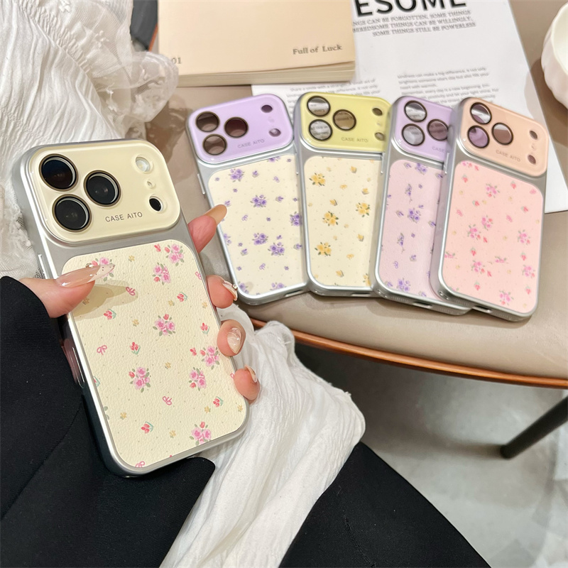 Camera Lens Protector - Camera Window Fower Phone Case For