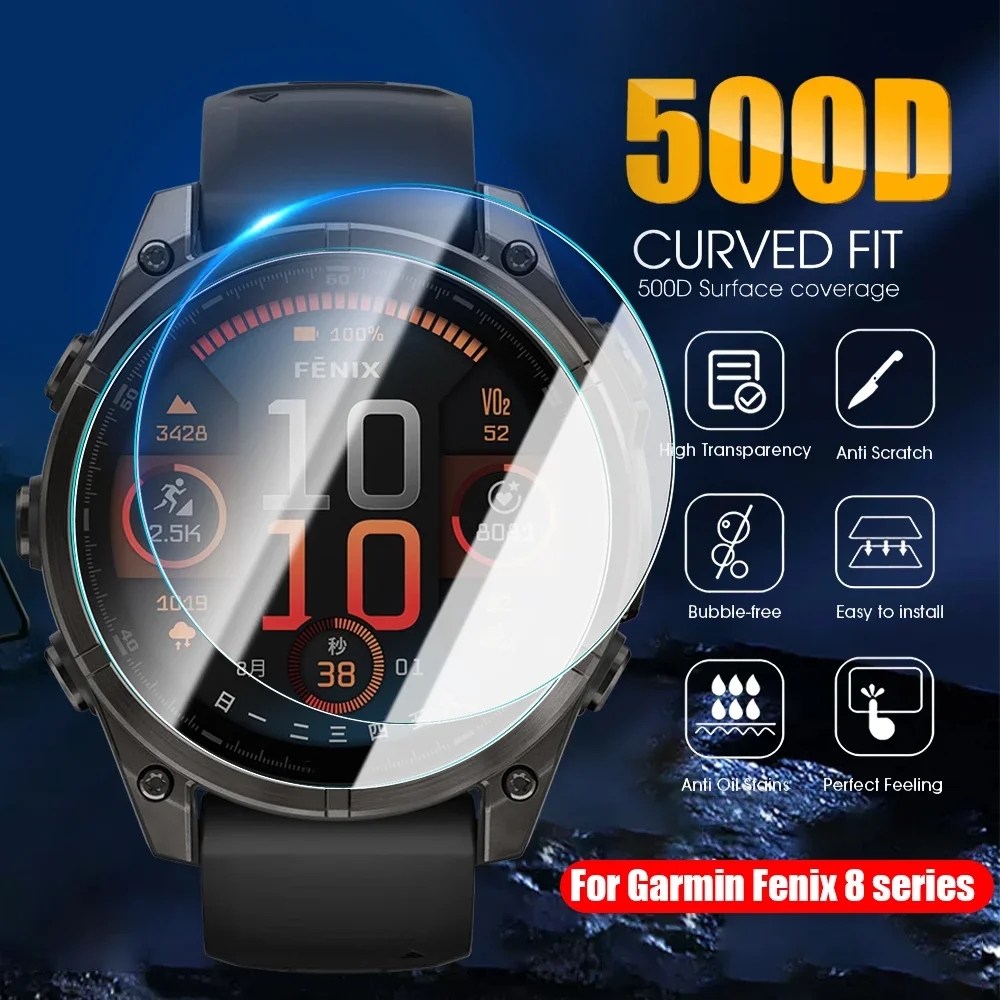 Smartwatch Screen Film - 1/5pcs 9H HD Tempered Glass for
