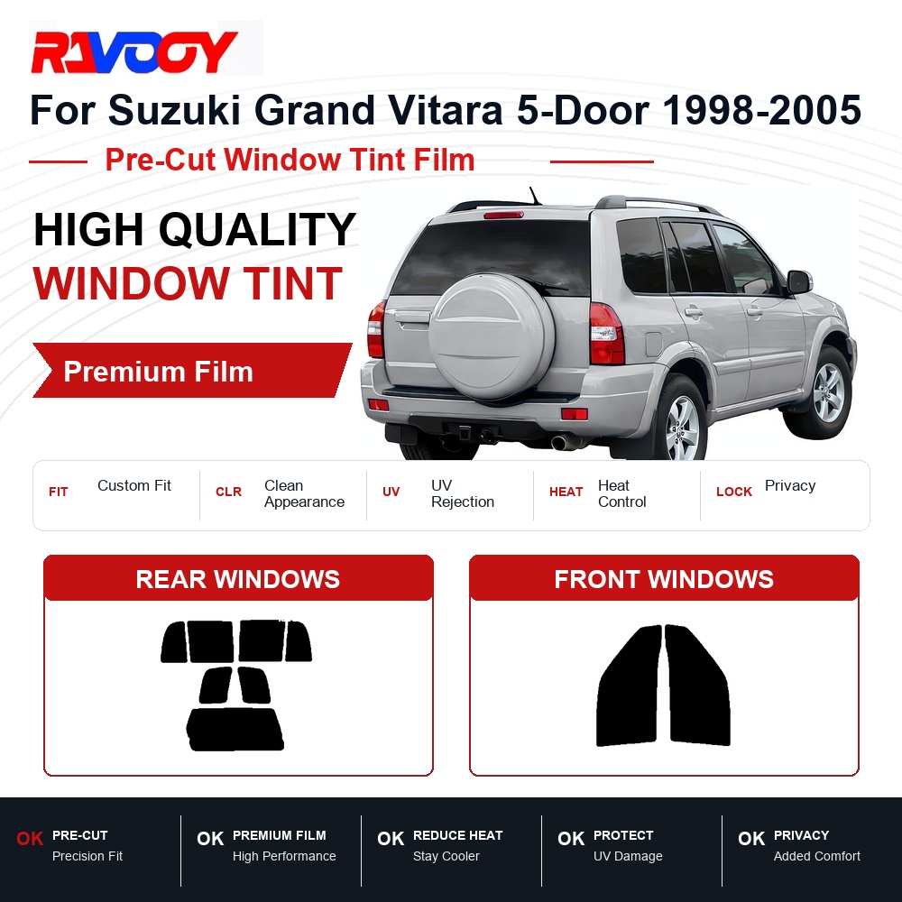 Privacy Screen Protector - Premium Pre-Cut Window Tint For Suzuki