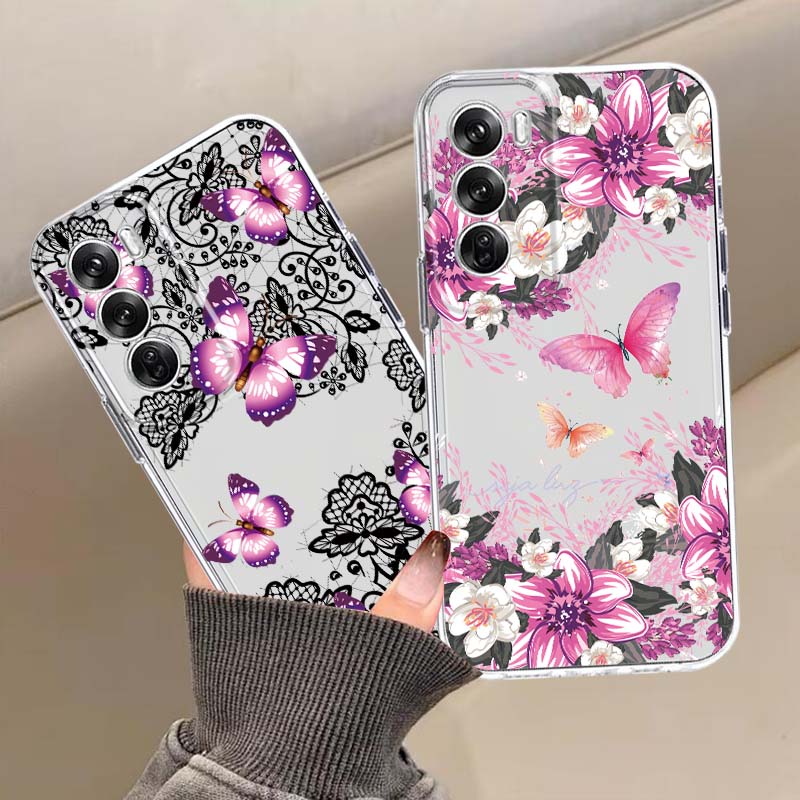 Butterfly Print Design For OPP - Oppo A78 ulasan dan harga