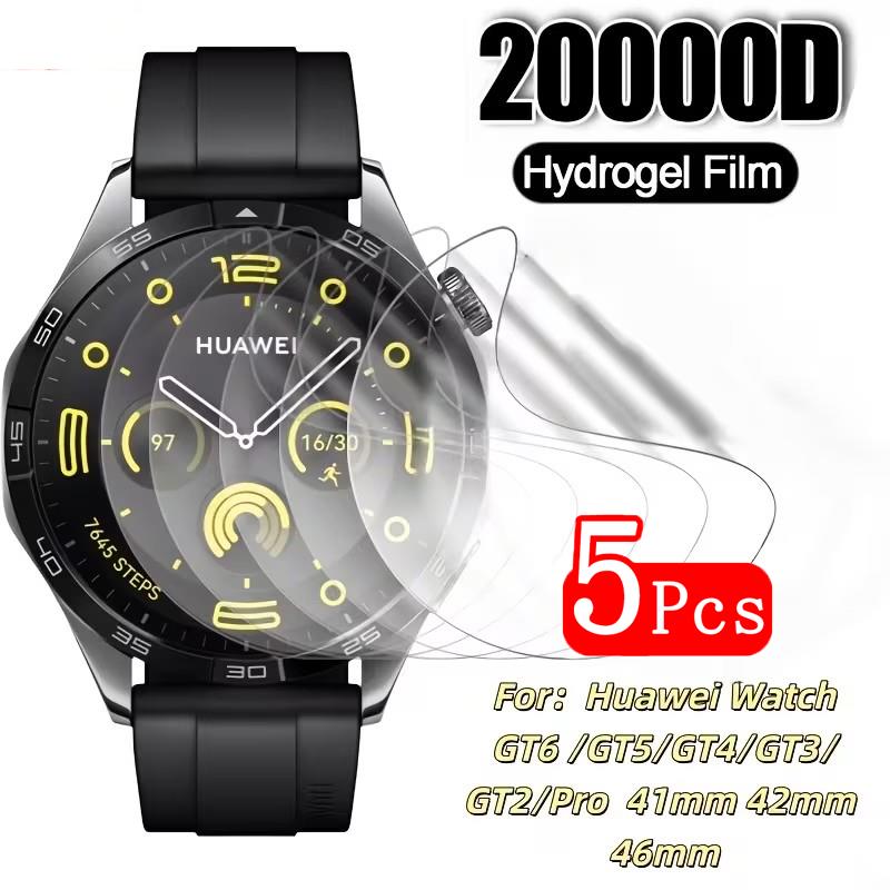 1-5Pcs 41mm/46mm Protective Hy - Smartwatch Screen Film ulasan dan harga