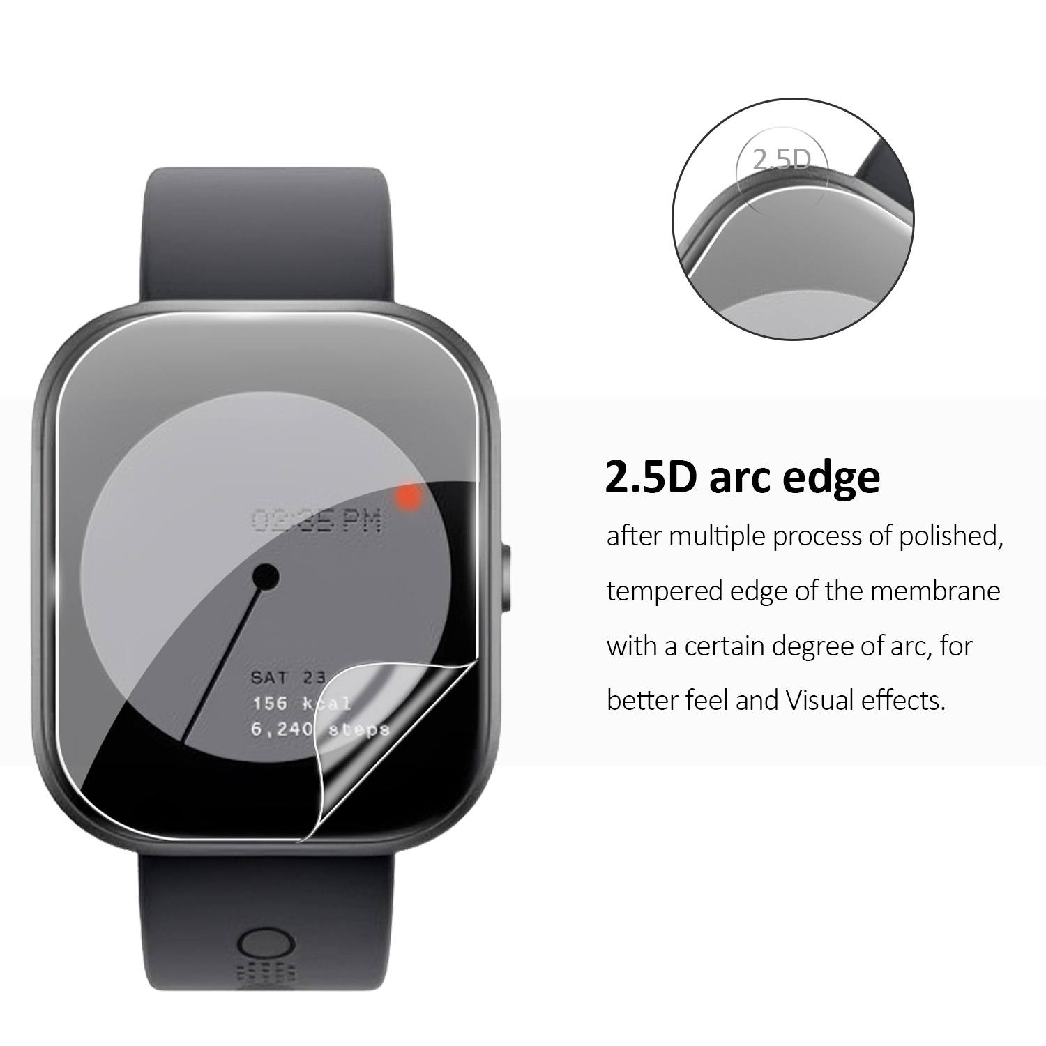 HD Clear TPU Hydraulic Screen  - Smartwatch Screen Film ulasan dan harga