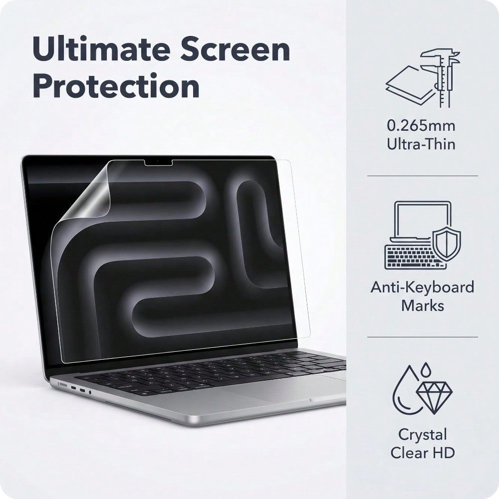 5 Pack for MacBook Pro 14 Inch - Matte Anti Glare Screen ulasan dan harga