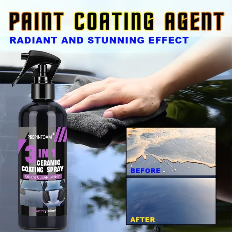 3 In 1 Car Ceramic Liquid Coat - Nano Liquid Coating ulasan dan harga