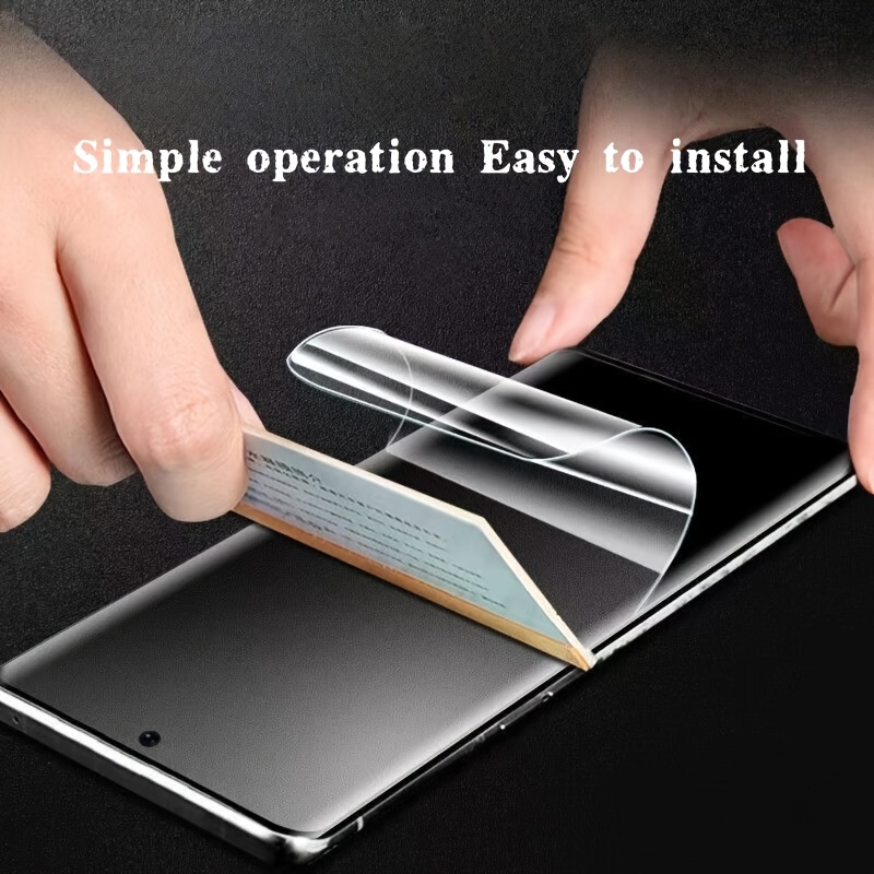 4Pcs Curved Hydrogel Screen Pr - Curved Edge Screen ulasan dan harga