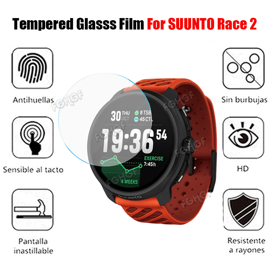 Tempered Glass Protective Film - Smartwatch Screen Film ulasan dan harga
