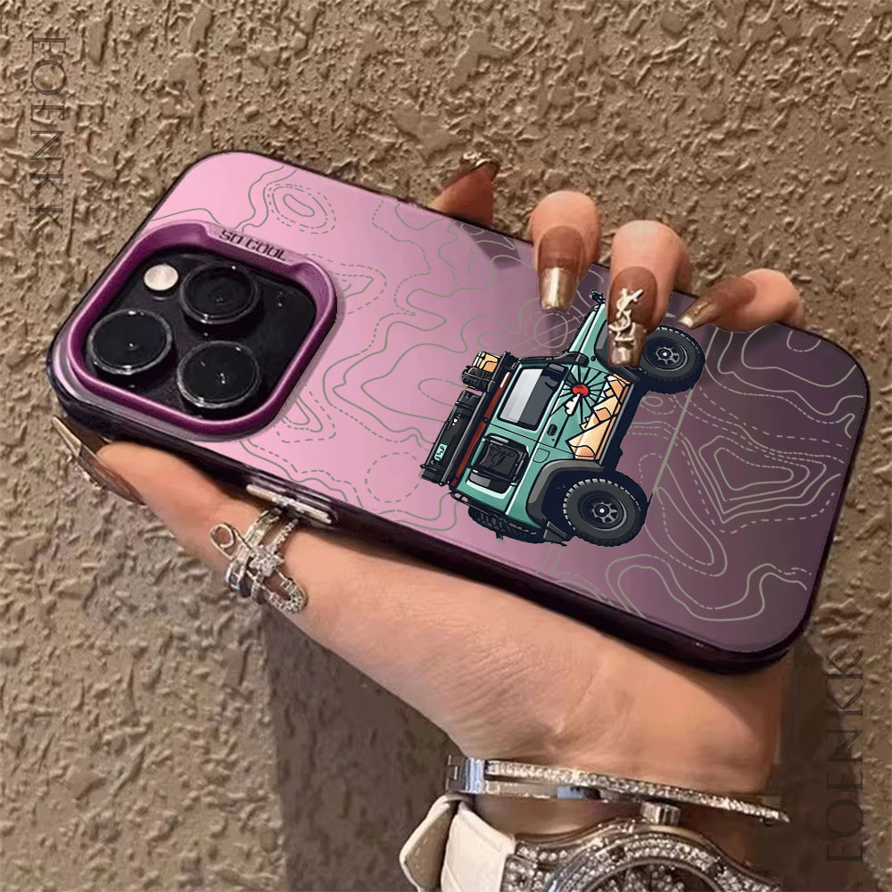 Simple Car Pattern Phone Case  - Apple Iphone 16 ulasan dan harga