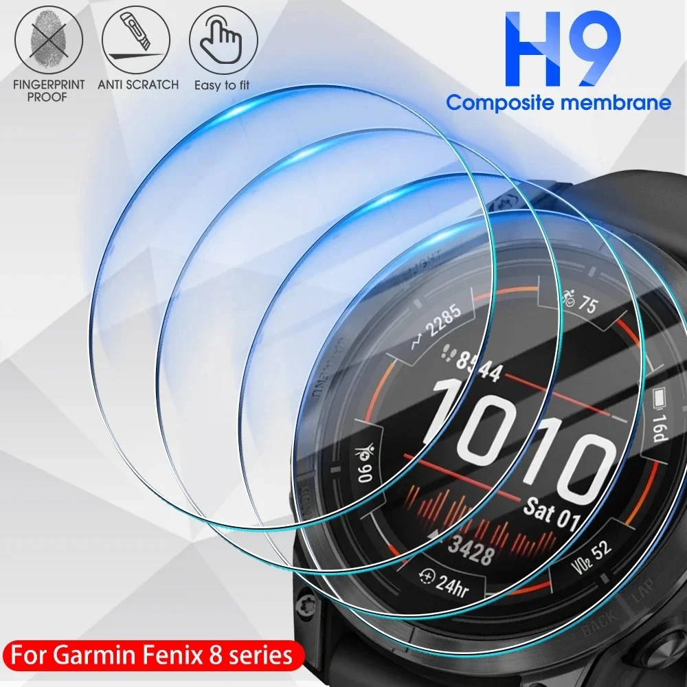 1/5pcs 9H HD Tempered Glass fo - Smartwatch Screen Film ulasan dan harga