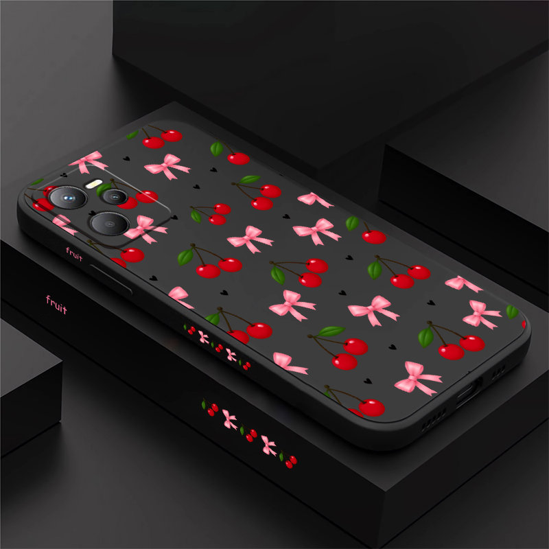 Cherry Print Case For OPPO Rea - Realme C67 ulasan dan harga